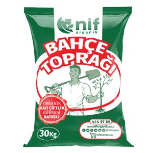 Nif Organik Bahçe Toprağı Gübre Katkılı 30 Kilogram