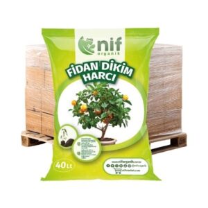Palet Yükleme Nif Organik Fidan Dikim Harcı 40 Litre
